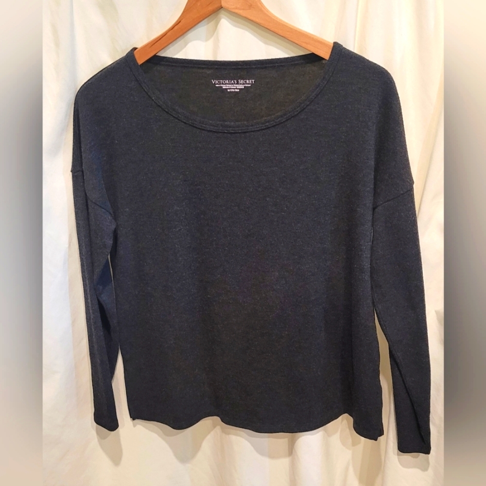 Victoria's Secret Size Medium Charcoal Gray Top